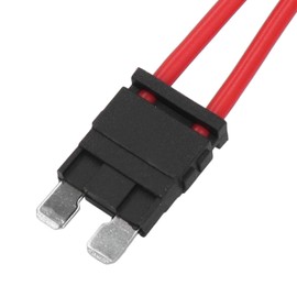 Heavy Duty Wire Extension, Mini Tip Direct Replacement 5Pcs Regular Car Fuse Holder Connector Compact for Automotive Circuit(ACT M 19.1mm)