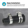 EZ-FLO Garbage Disposal Dishwasher Connector, Black Rubber, 60424