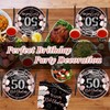 Ninehaoou 240 Pcs 50th Birthday Decorations Birthday Party Tableware Include
