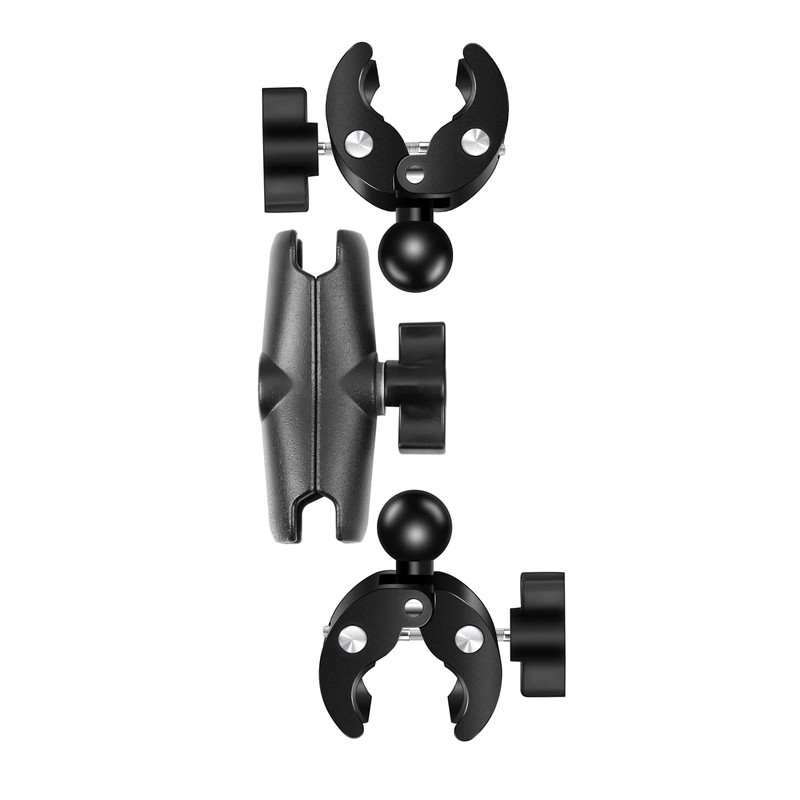 Double Super Crab Clamp Motorcycle Handlebar Clamp Camera Pipe Wrench