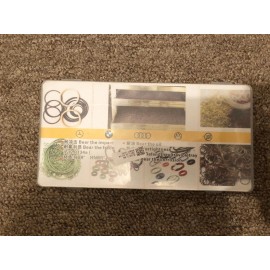 Unbranded O-Ring Assortment Kit Set Air Conditioning Seals Washers - F12 134a Car A/C 225P