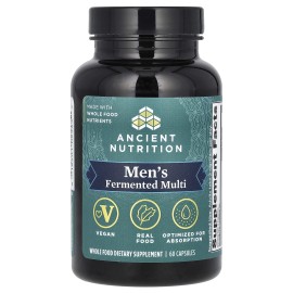 Ancient Nutrition 2 X Ancient Nutrition, Men's Fermented Multi, 60 Capsules