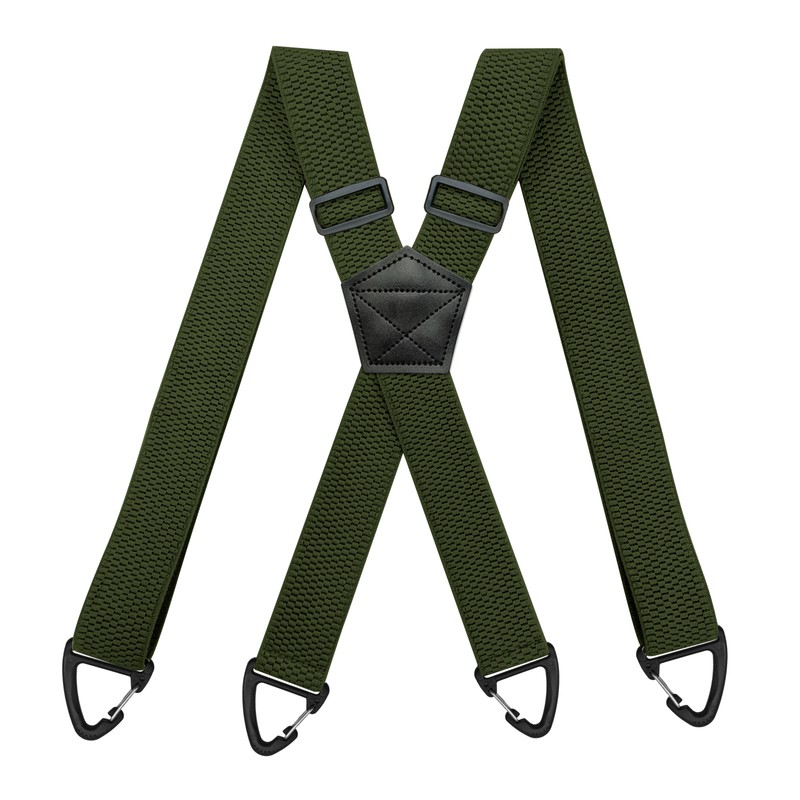 Heavy Duty Suspenders for Men Work Biker Outdoor 3.8cm Wide