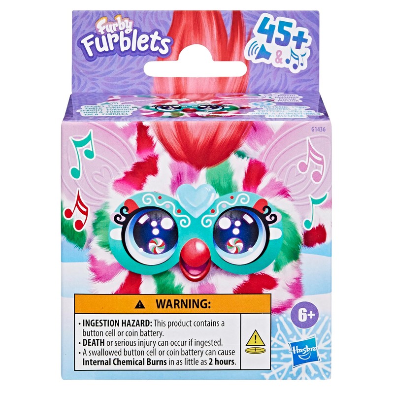 Hasbro Furby Furblets Pep-Mint Mini Plush Toy