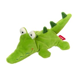 SIGIKID 42591 Mini Crocodile Cuddly Gadgets Girls and Boys Baby Toy Recommended from Birth Green