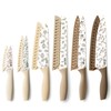 CAROTE 12PCS Knife Set, Kitchen Knife Set with 6 Blade
