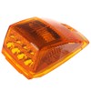 OCPTY 5pcs 17 Diodes Amber Len Amber Light Truck Cab