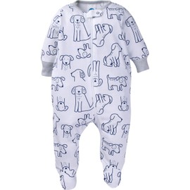 Onesies Brand Baby Boys' 4-Pack Sleep 'N Play Footie