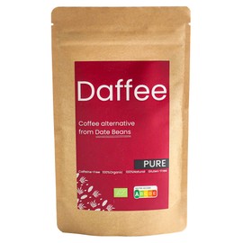 Daffee - Organic Ground Date Seeds Coffee Alternative Pure (125, Grams)