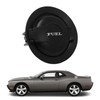 Fuel Filler Cap Matte Black 68250120AA Gas Door Cap Replacement