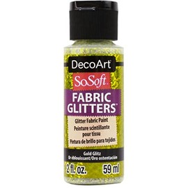 DecoArt Acrylic Paint for Arts and Crafts, Gold Glitz, One Size