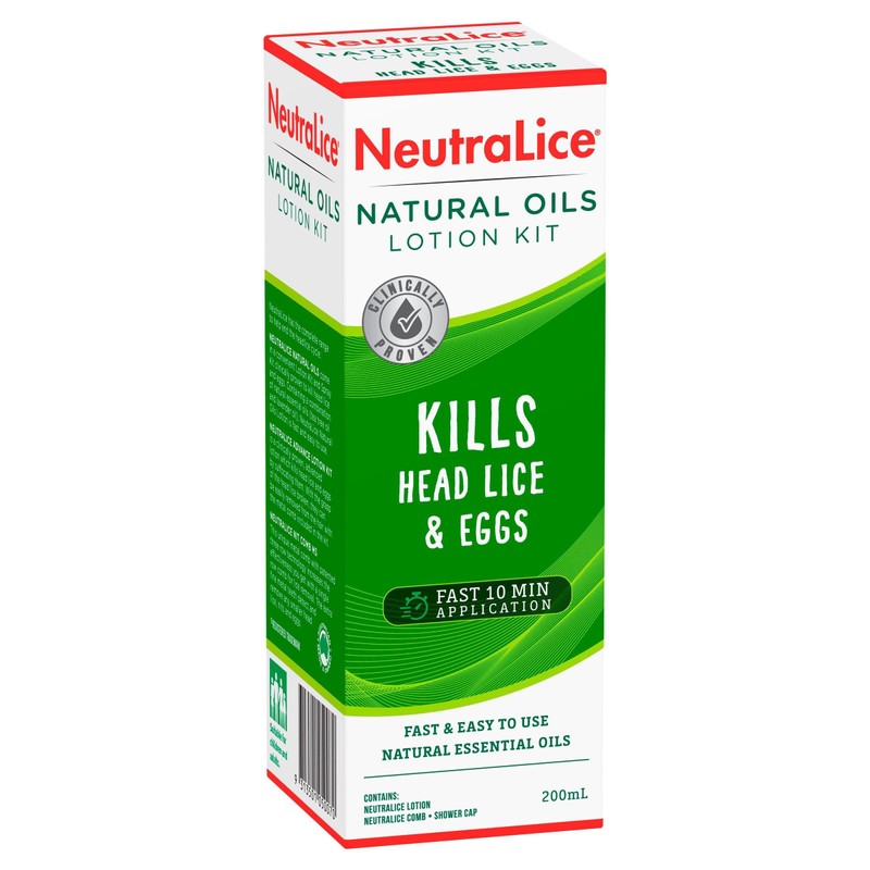 Neutralice Natural Oils Lotion Kit 200 ml
