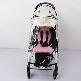 Baby Buggy Accessory Rain Cover for Babyzen Yoyo Yoya Stroller Windproof Waterproof Raincoat transparent