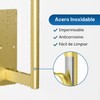 Soporte para toallas de papel debajo del gabinete, autoadhesivo o