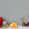 STICKGOO 1-Sheet Subway Tiles Self Adhesive Kitchen Splashbacks, Peel and