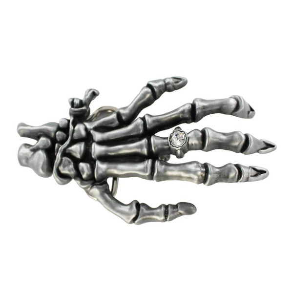 eeddoo Buckle - Skullhand - silver - Buckle