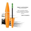 Mascara Pestañas Diamond Beauty Exactitud Fibras Alargadoras Naranja