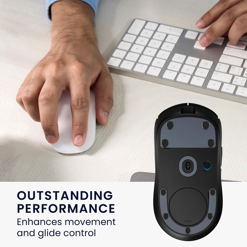 kwmobile 20x Mouse Feet Stickers for Universal Gaming Mouse Glider