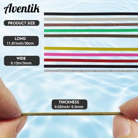 Aventik 30pcs Multi-Color Nymph Worm Body Wrap Skin 3mm*30cm Fly Tying Materials for Caddis Larvae Czech Nymph Scud Lures and More Highly Elastic Realistic and Durable Wrapping Material (Bright)