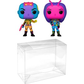 Nebula & Mantis (Target Exc): P o p ! Vinyl Figurine Bundle with 1 Compatible Protector (71160 - B)