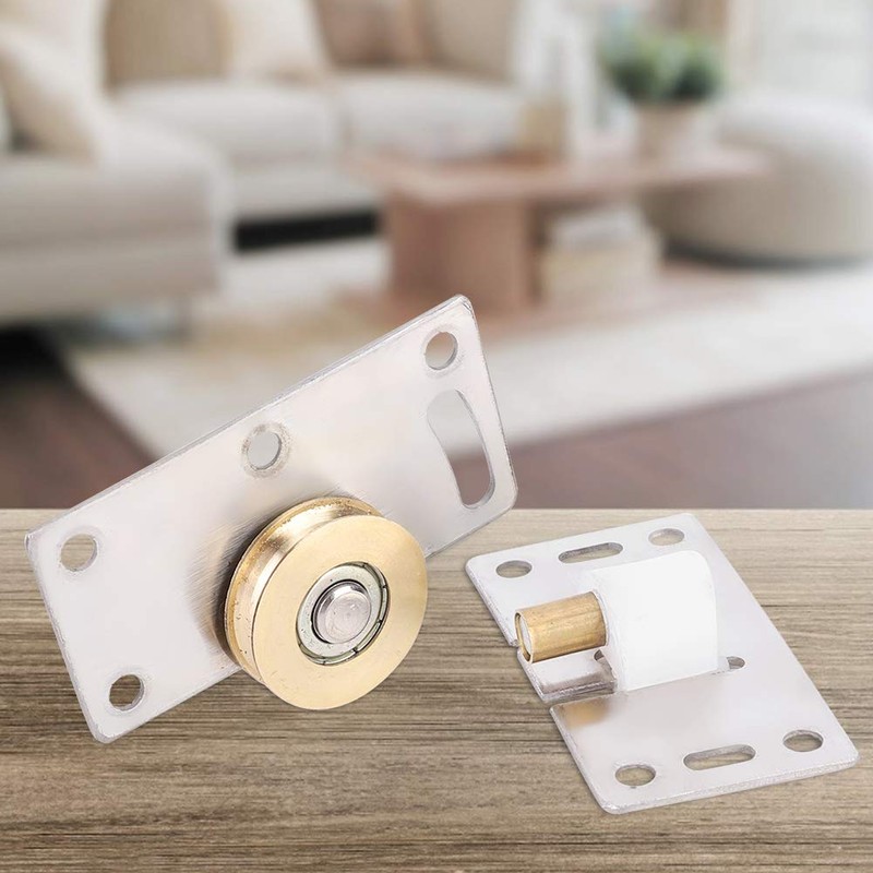2 Pairs Sliding Door Rollers Sliding Door Roller Cabinet Door