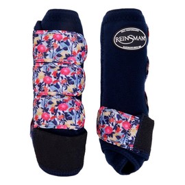 Reinsman Print Sport Boots 2-Pack S Navy Floral