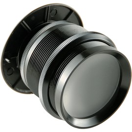 Door Viewer DS238 Metallic Ultra Wide Angle Door Scope - Black Anodized