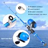 Kid Fishing Pole,Small Fishing Pole and Reel Combo Portable Telescopic