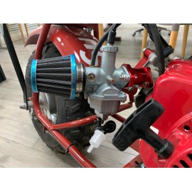 jtfrkope PZ26 Carburetor air filter kit with Intake pipe For MB100 Predator 212cc 196cc Honda GX160 GX200 Mini Bike