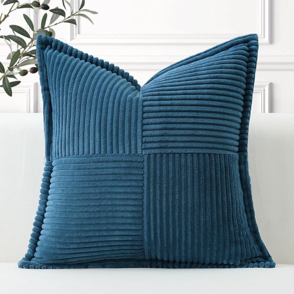 Artscope A Corduroy Cushion Cover, Decorative Cushion Cover, 60 x