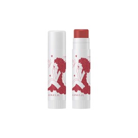 Lunasol Melty Color Balm EX02 Lipstick, Blossom Rubber