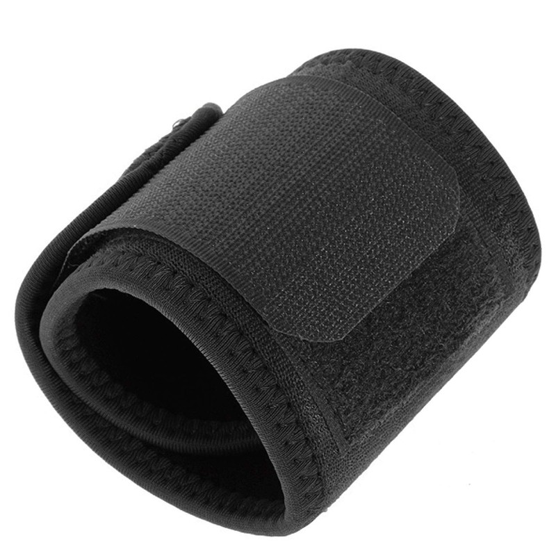 1 Pair Wrist Wraps with Thumb Eye and Velcro for