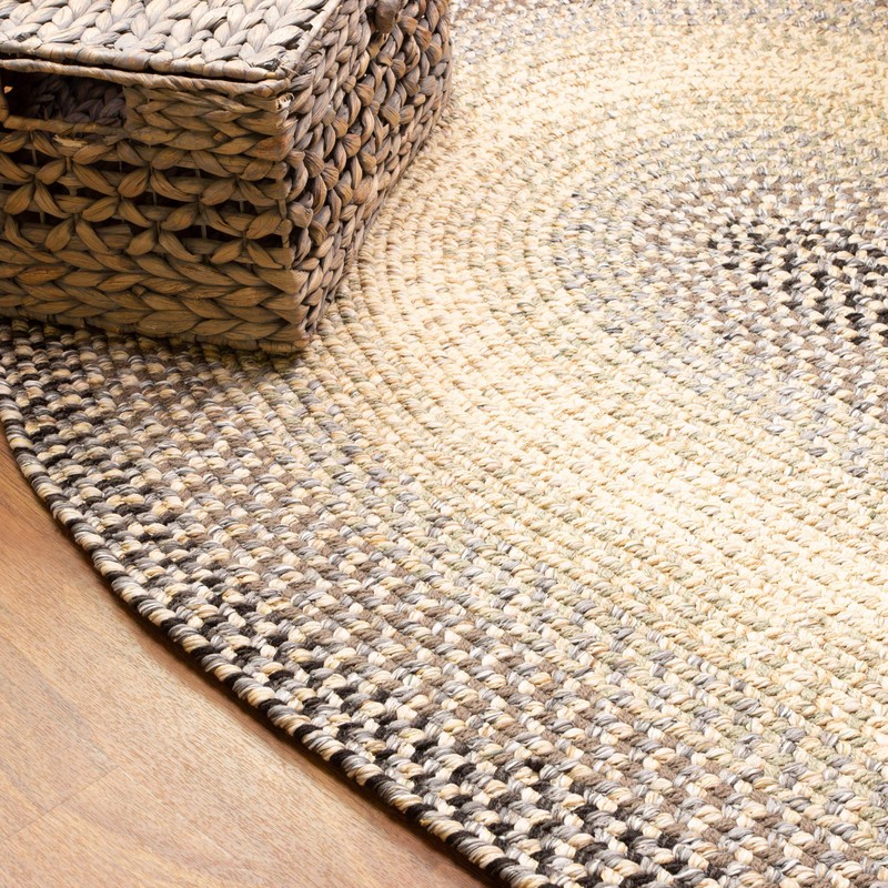 Super Area Rugs Ridgewood Premium Braided Rug for Kitchen and
