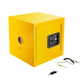 DONSU 2 Gal Flammable Safety Chemical Liquid Storage Cabinet,Flammable Cabinet Explosion-Proof Cabinet,Commercial Safety Storage Cabinet