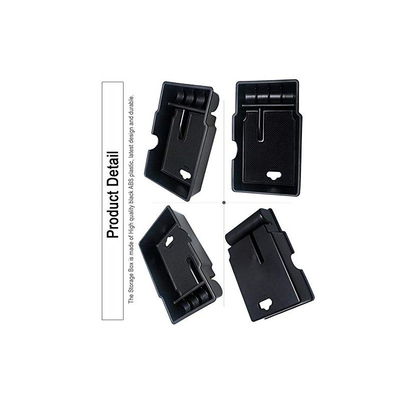 Anti-slip Car Center Console Armrest Box Glove Box Secondary Storage