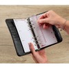 BSB 02-0487 Day Indicator Ruler A6 6-Hole Punched for Compact