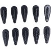 10PCS Shark Fin Kit Spoiler Wing Set with Carbon Fiber
