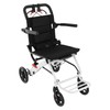 PIAOCAIYIN Lightweight Folding Transport Wheelchair, 100kg/220.46lbs Load Capacity Mobility Aid