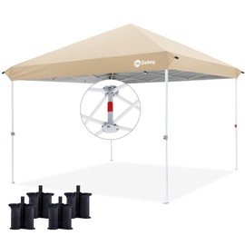 Sekey 10x10 Pop Up Canopy with One Push Setup- Beach Tent with 99% UV Blocking - Instant Outdoor Sun Shade for Events, Parties, Camping- Commercial Gazebo with Weight Bags,Wind Proof&Waterproof