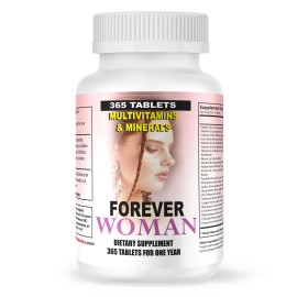 Nutrisalud Products Multivitaminas Forever Woman 365 tabletas 1 year supply vitaminas para la mujer