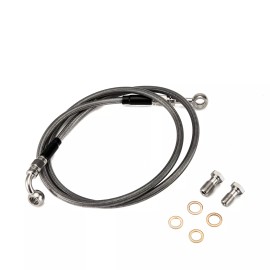 SI Non-ABS Front Brake Line Kit +6" For Harley Hugger Sportster XLH 883 1988-2003