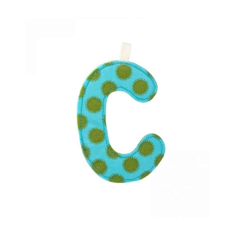 Lilliputiens 86715 Fabric Letters C