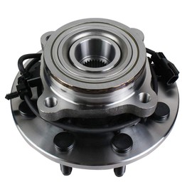 Autoround 515061 4WD Front Wheel Hub and Bearing Assembly Compatible with 2003-2005 Dodge Ram 2500 3500 w/ABS 4X4 8 Lug