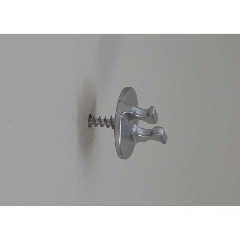 STEELWORX No Hammer Adjustable Stainless Steel Picture Hanger Hooks, box
