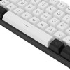 LICAEVEY Mini RGB Keyboard, LED Backlight Mechanical Feeling Wired Gaming
