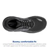 Brooks Men's Addiction GTS 15 Supportive Running Shoe - Black/Black/Ebony