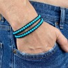 ZILENIU Turquoise Bracelet for Women Men