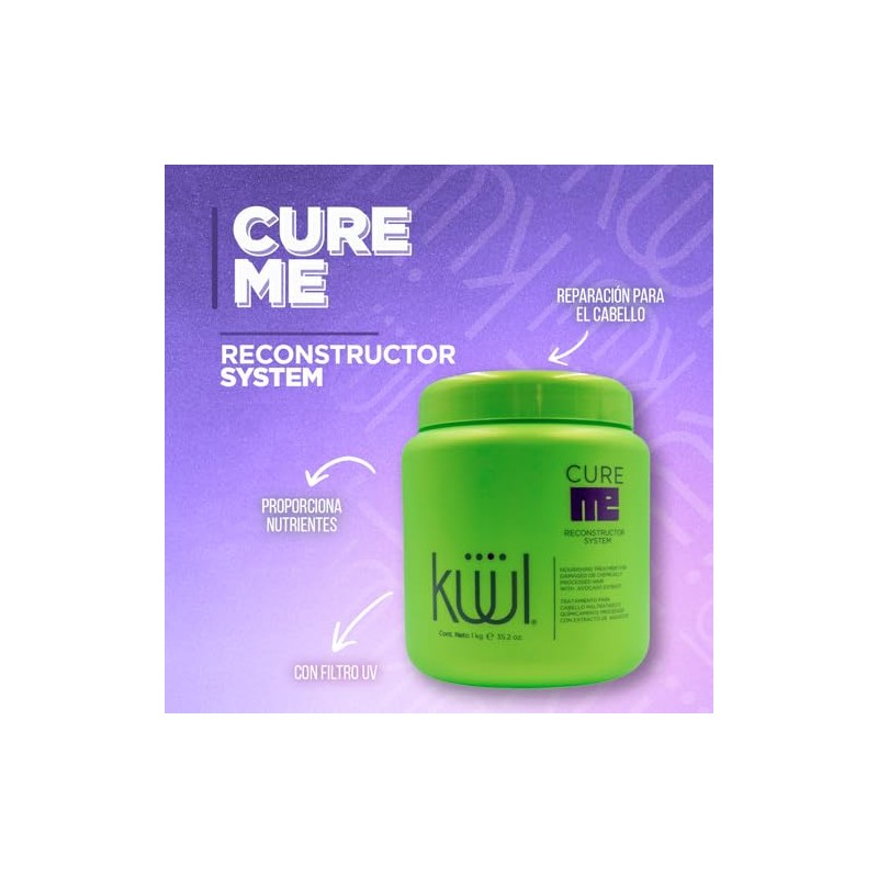KÜÜL - Tratamiento para Cabello Maltratado Cure Me Reconstructor 1L.