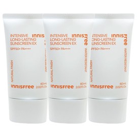 Innisfree Intensive Long Lasting Sunscreen EX 3pcs / 이니스프리 인텐시브 롱래스팅 선스크린 EX 3개