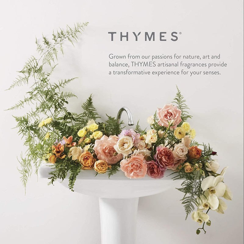 Thymes Aqua Coralline Petite Reed Diffuser – Home Fragrance Diffuser